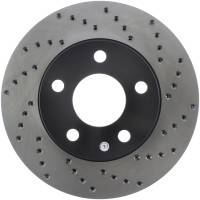 Stoptech - StopTech Sport Cross Drilled Brake Rotor Front Left 128.62057L - Image 2