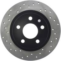 StopTech Sport Cross Drilled Brake Rotor Rear Right 128.62064R