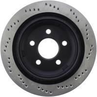 StopTech Sport Cross Drilled Brake Rotor Rear Right 128.62065R