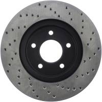 StopTech Sport Cross Drilled Brake Rotor Front Right 128.62068R