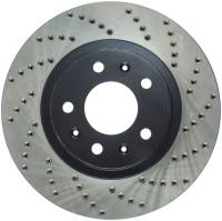 StopTech Sport Cross Drilled Brake Rotor Front Left 128.62069L