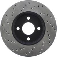 StopTech Sport Cross Drilled Brake Rotor Front Left 128.62072L