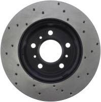 Stoptech - StopTech Sport Cross Drilled Brake Rotor Front Right 128.62073R - Image 2