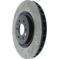 Stoptech - StopTech Sport Cryo Cross Drilled Brake Rotor Front Right 128.62075CR - Image 2