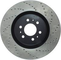 Stoptech - StopTech Sport Cross Drilled Brake Rotor Front Left 128.62075L - Image 2