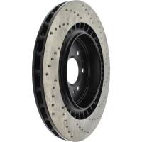 Stoptech - StopTech Sport Cryo Cross Drilled Brake Rotor Rear Right 128.62076CR - Image 2