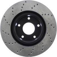 StopTech Sport Cross Drilled Brake Rotor Front Left 128.62081L