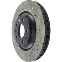 Stoptech - StopTech Sport Cryo Cross Drilled Brake Rotor Front Right 128.62084CR - Image 2