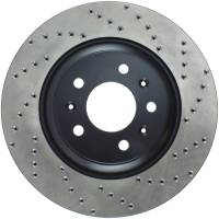 Stoptech - StopTech Sport Cross Drilled Brake Rotor Front Left 128.62084L - Image 2