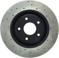 Stoptech - StopTech Sport Cross Drilled Brake Rotor Front Left 128.62086L - Image 2