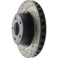 Stoptech - StopTech Sport Cryo Cross Drilled Brake Rotor Front Right 128.62089CR - Image 4