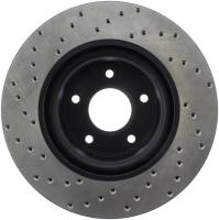 Stoptech - StopTech Sport Cross Drilled Brake Rotor Front Left 128.62089L - Image 2