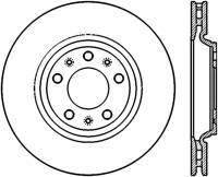 StopTech Sport Cross Drilled Brake Rotor Front Left 128.62093L