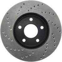 Stoptech - StopTech Sport Cross Drilled Brake Rotor Front Left 128.62095L - Image 2