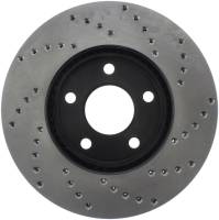 Stoptech - StopTech Sport Cross Drilled Brake Rotor Front Right 128.62095R - Image 2