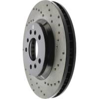 Stoptech - StopTech Sport Cryo Cross Drilled Brake Rotor Front Left 128.62098CL - Image 3