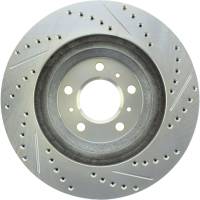 Stoptech - StopTech Sport Cryo Cross Drilled Brake Rotor Front Right 128.62099CR - Image 2