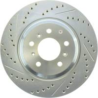 Stoptech - StopTech Sport Cryo Cross Drilled Brake Rotor Front Right 128.62099CR - Image 3