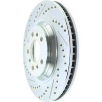 Stoptech - StopTech Sport Cryo Cross Drilled Brake Rotor Front Right 128.62099CR - Image 4