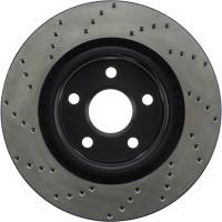 Stoptech - StopTech Sport Cryo Cross Drilled Brake Rotor Front Left 128.62114CL - Image 3