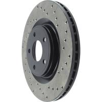 Stoptech - StopTech Sport Cryo Cross Drilled Brake Rotor Front Left 128.62116CL - Image 2