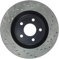 Stoptech - StopTech Sport Cross Drilled Brake Rotor Front Left 128.62116L - Image 2