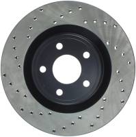 StopTech Sport Cross Drilled Brake Rotor Front Right 128.62116R