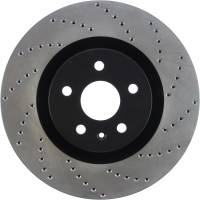 Stoptech - StopTech Sport Cryo Cross Drilled Brake Rotor Front Left 128.62124CL - Image 2