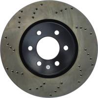 Stoptech - StopTech 92-02 Dodge Viper Drilled Front Right Cryo Rotor - 128.63036CR - Image 4