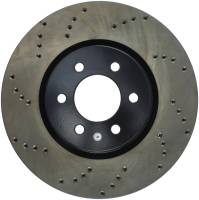 StopTech Sport Cross Drilled Brake Rotor Front Right 128.63036R