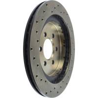 Stoptech - StopTech 92-02 Dodge Viper Drilled Rear Left Cryo Rotor - 128.63037CL - Image 4