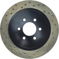 Stoptech - StopTech 92-02 Dodge Viper Drilled Rear Right Cryo Rotor - 128.63037CR - Image 4