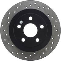 Stoptech - StopTech Sport Cross Drilled Brake Rotor Rear Right 128.63043R - Image 2