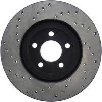 Stoptech - StopTech Sport Cryo Cross Drilled Brake Rotor Front Left 128.63053CL - Image 2