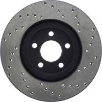 Stoptech - StopTech Sport Cryo Cross Drilled Brake Rotor Front Right 128.63053CR - Image 2