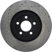 Stoptech - StopTech Sport Cross Drilled Brake Rotor Front Left 128.63053L - Image 1