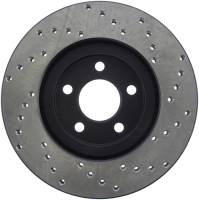 Stoptech - StopTech Sport Cross Drilled Brake Rotor Front Right 128.63053R - Image 2