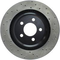 Stoptech - StopTech Sport Cross Drilled Brake Rotor Rear Left 128.63064L - Image 1