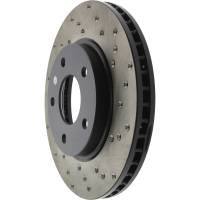 Stoptech - StopTech Sport Cryo Cross Drilled Brake Rotor Front Left 128.63068CL - Image 2