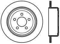 StopTech Sport Cross Drilled Brake Rotor Rear Right 128.63070R