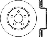 StopTech Sport Cross Drilled Brake Rotor Front Left 128.63071L