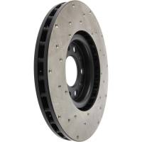 StopTech - StopTech Sport Cryo Cross Drilled Brake Rotor; Front Left - Image 5