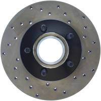 Stoptech - StopTech Sport Cross Drilled Brake Rotor Front Left 128.65035L - Image 2