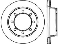 StopTech Sport Cross Drilled Brake Rotor Front Left 128.65053L