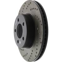 Stoptech - StopTech Sport Cryo Cross Drilled Brake Rotor Front Right 128.65082CR - Image 4