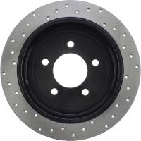 Stoptech - StopTech Sport Cryo Cross Drilled Brake Rotor Rear Left 128.65085CL - Image 3