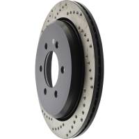 Stoptech - StopTech Sport Cryo Cross Drilled Brake Rotor Rear Right 128.65095CR - Image 2