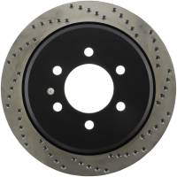 Stoptech - StopTech Sport Cross Drilled Brake Rotor Rear Left 128.65095L - Image 2