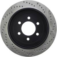 StopTech Sport Cross Drilled Brake Rotor Rear Right 128.65095R