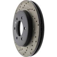 Stoptech - StopTech Sport Cryo Cross Drilled Brake Rotor Front Right 128.65100CR - Image 5